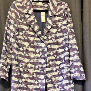 Anthropologie Stylish Lightweight Coat -Open Front